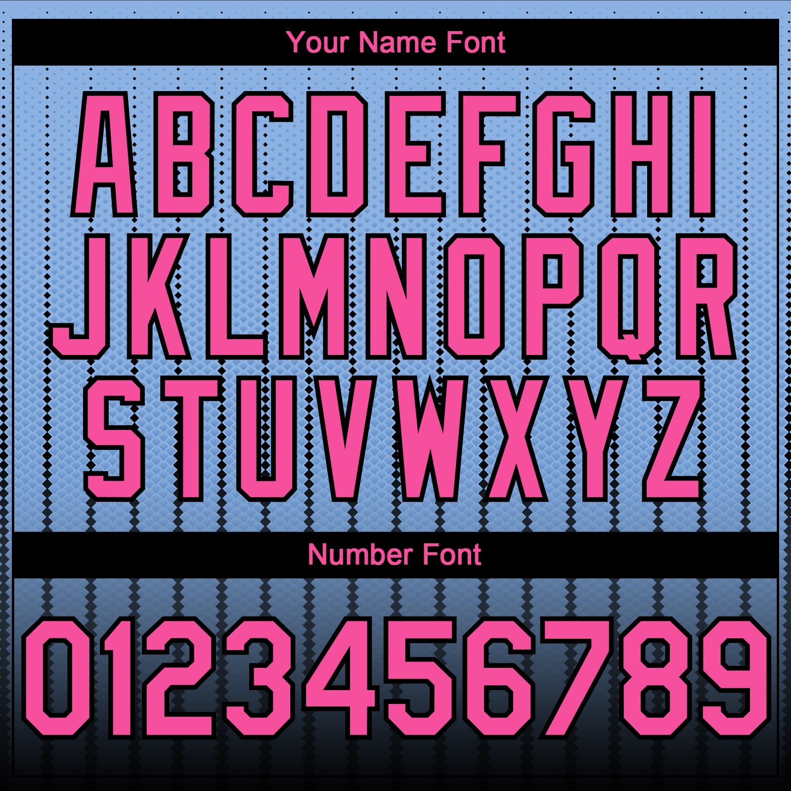 Custom Light Blue Pink-Black 3D Pattern Design Gradient Geometric Shape Authentic Baseball Jersey - Sky-Custom