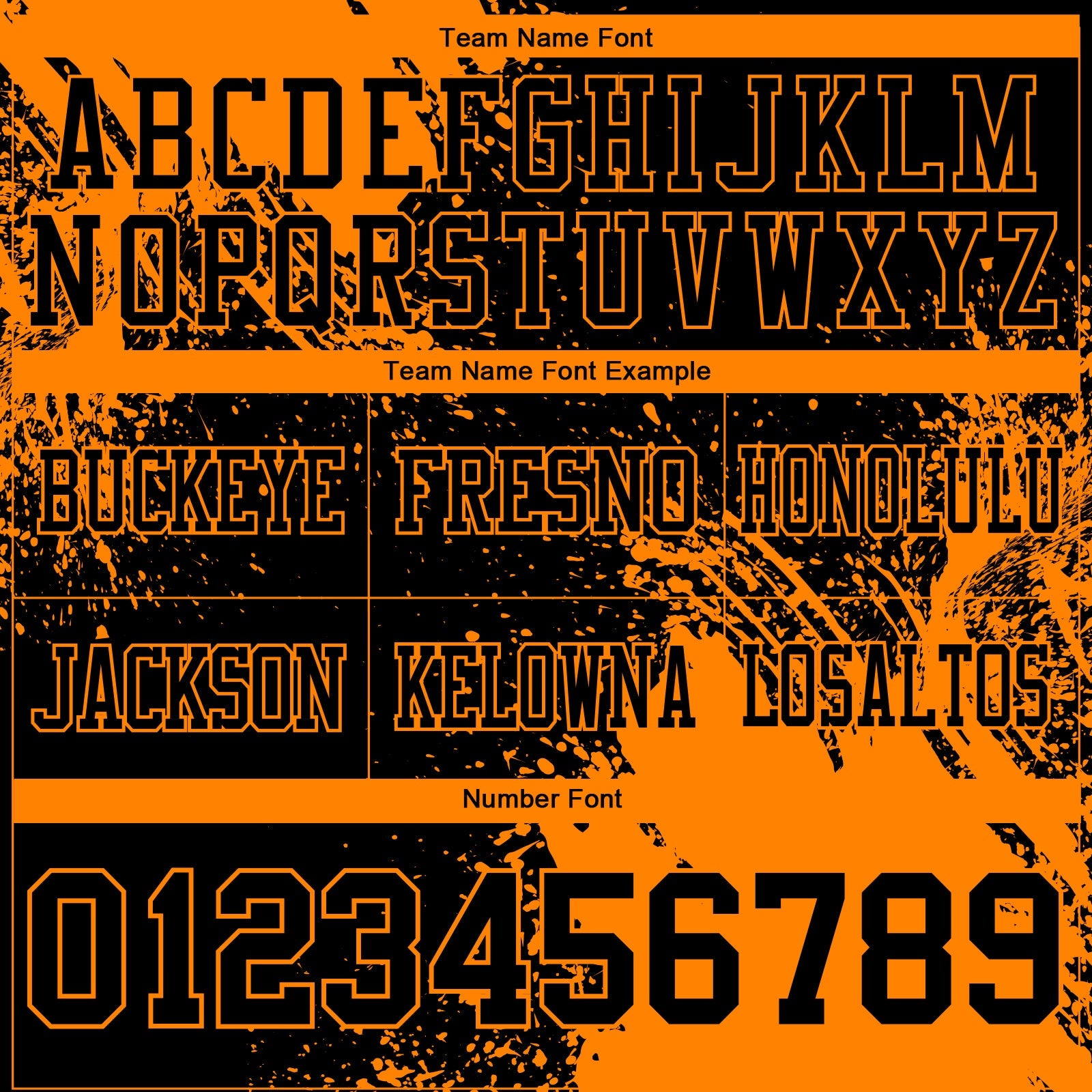 Custom Black Bay Orange 3D Pattern Abstract Brush Stroke Mesh Authentic Football Jersey - Sky-Custom