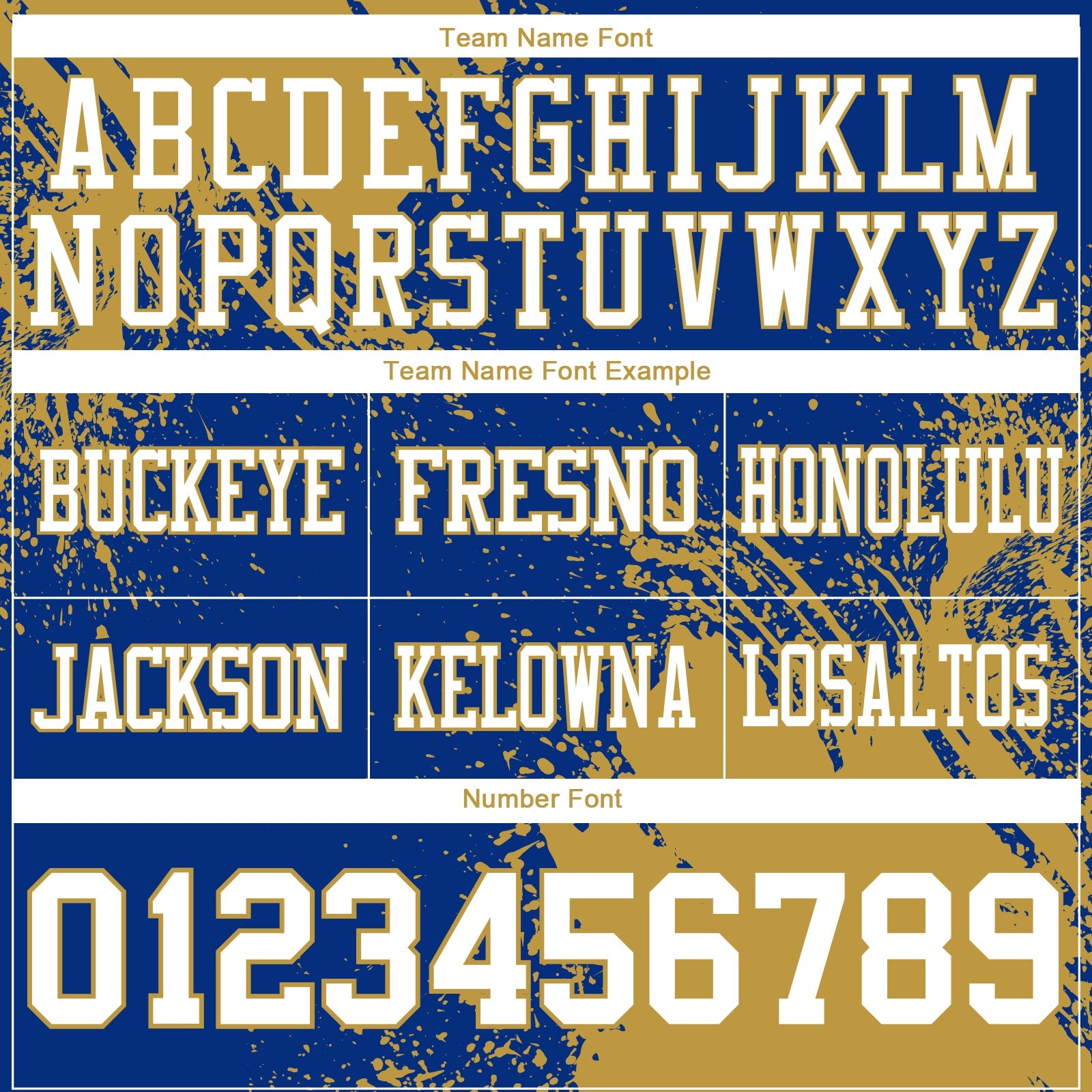 Custom Royal White-Old Gold 3D Pattern Abstract Brush Stroke Mesh Authentic Football Jersey - Sky-Custom