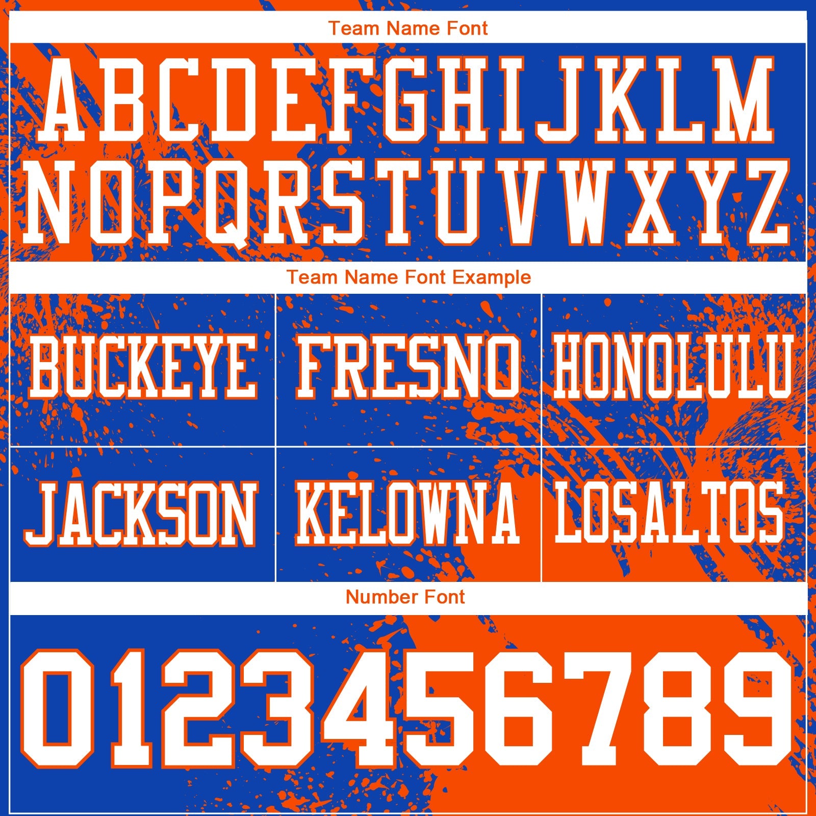 Custom Thunder Blue White-Orange 3D Pattern Abstract Brush Stroke Mesh Authentic Football Jersey - Sky-Custom
