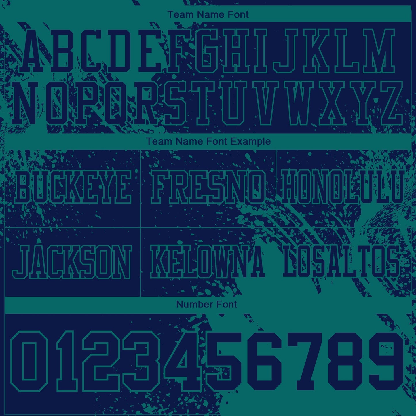 Custom Navy Teal 3D Pattern Abstract Brush Stroke Mesh Authentic Football Jersey - Sky-Custom