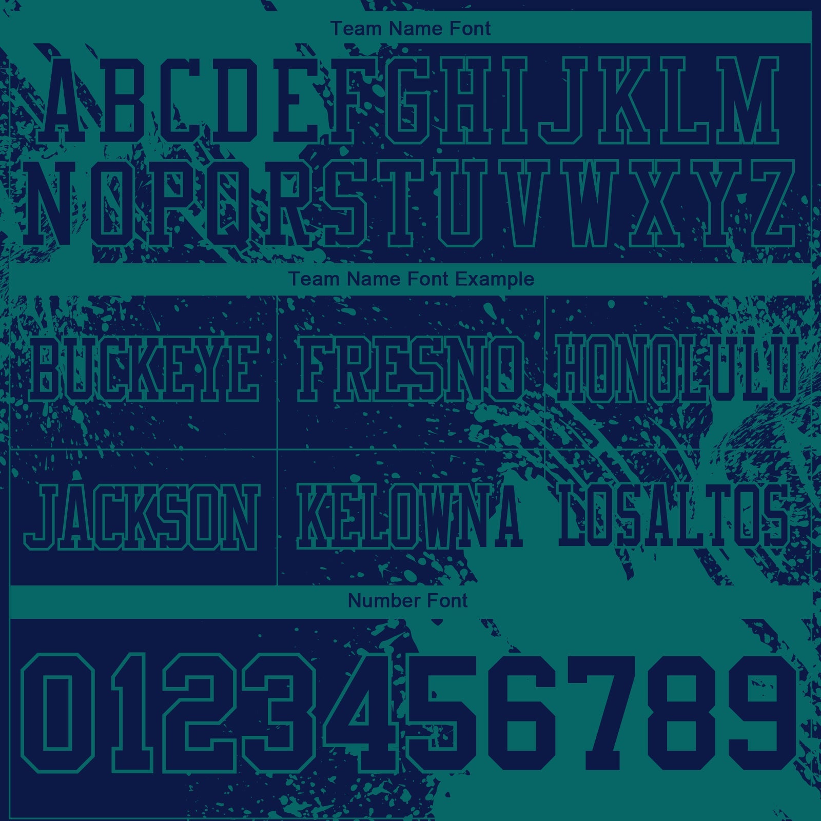 Custom Navy Teal 3D Pattern Abstract Brush Stroke Mesh Authentic Football Jersey - Sky-Custom