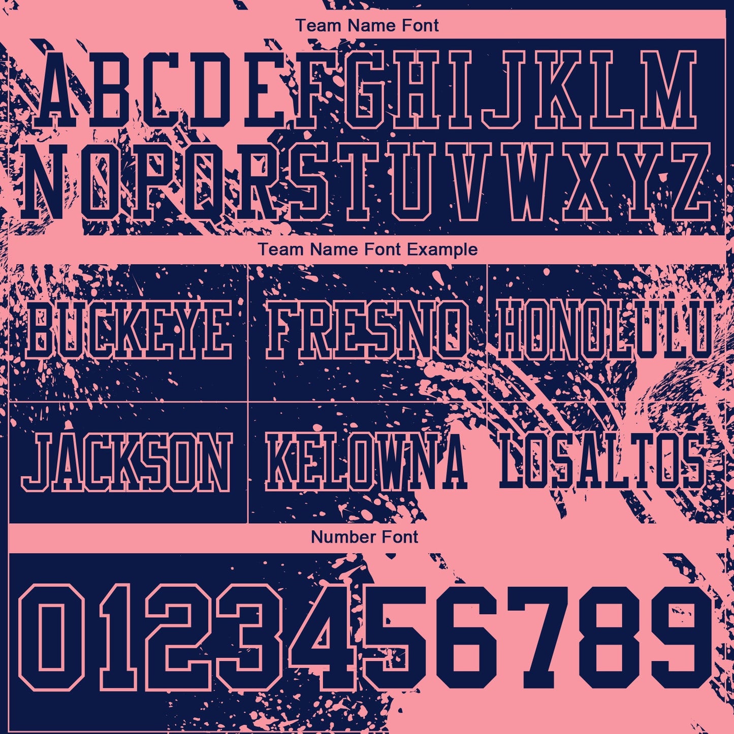Custom Navy Medium Pink 3D Pattern Abstract Brush Stroke Mesh Authentic Football Jersey - Sky-Custom