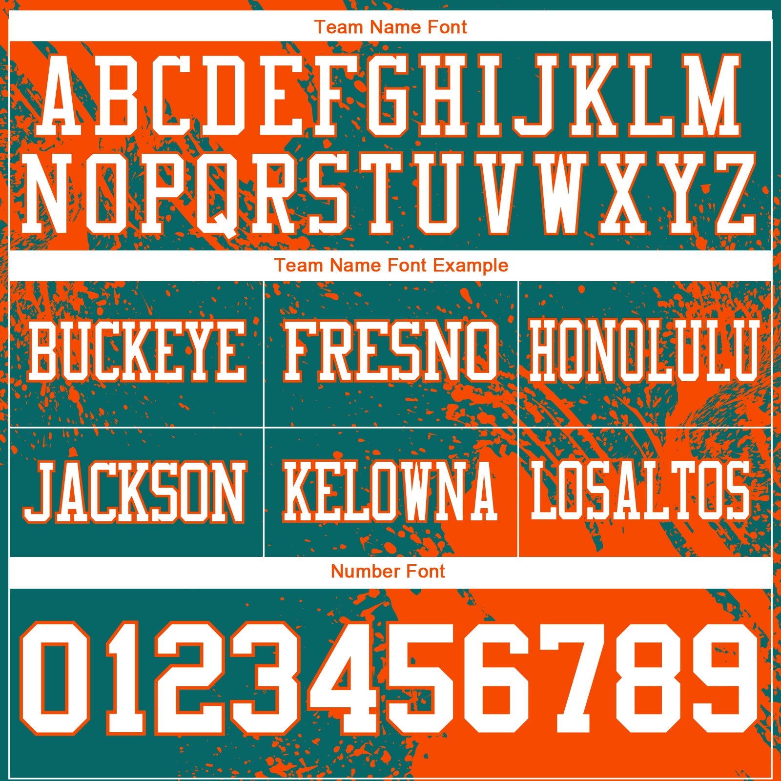 Custom Teal White-Orange 3D Pattern Abstract Brush Stroke Mesh Authentic Football Jersey - Sky-Custom