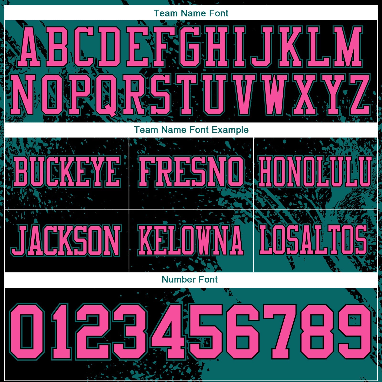 Custom Black Pink-Teal 3D Pattern Abstract Brush Stroke Mesh Authentic Football Jersey - Sky-Custom
