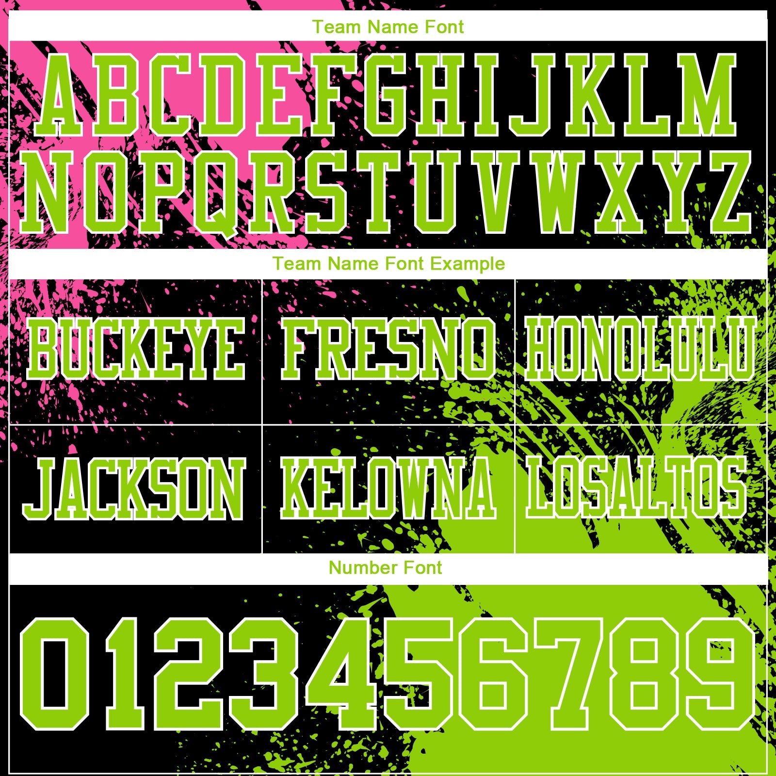 Custom Black Neon Green-Pink 3D Pattern Abstract Brush Stroke Mesh Authentic Football Jersey - Sky-Custom