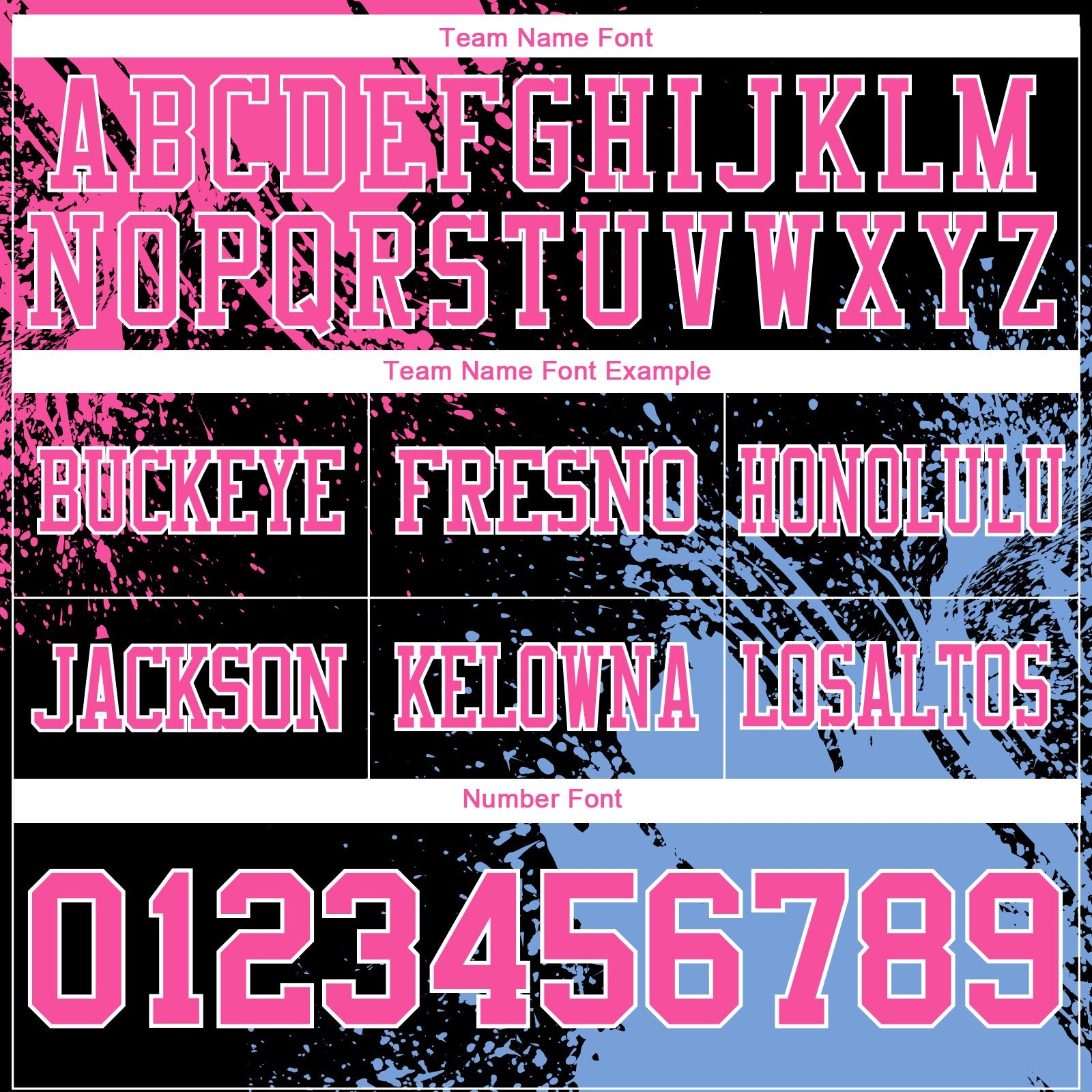 Custom Black Pink Light Blue-White 3D Pattern Abstract Brush Stroke Mesh Authentic Football Jersey - Sky-Custom