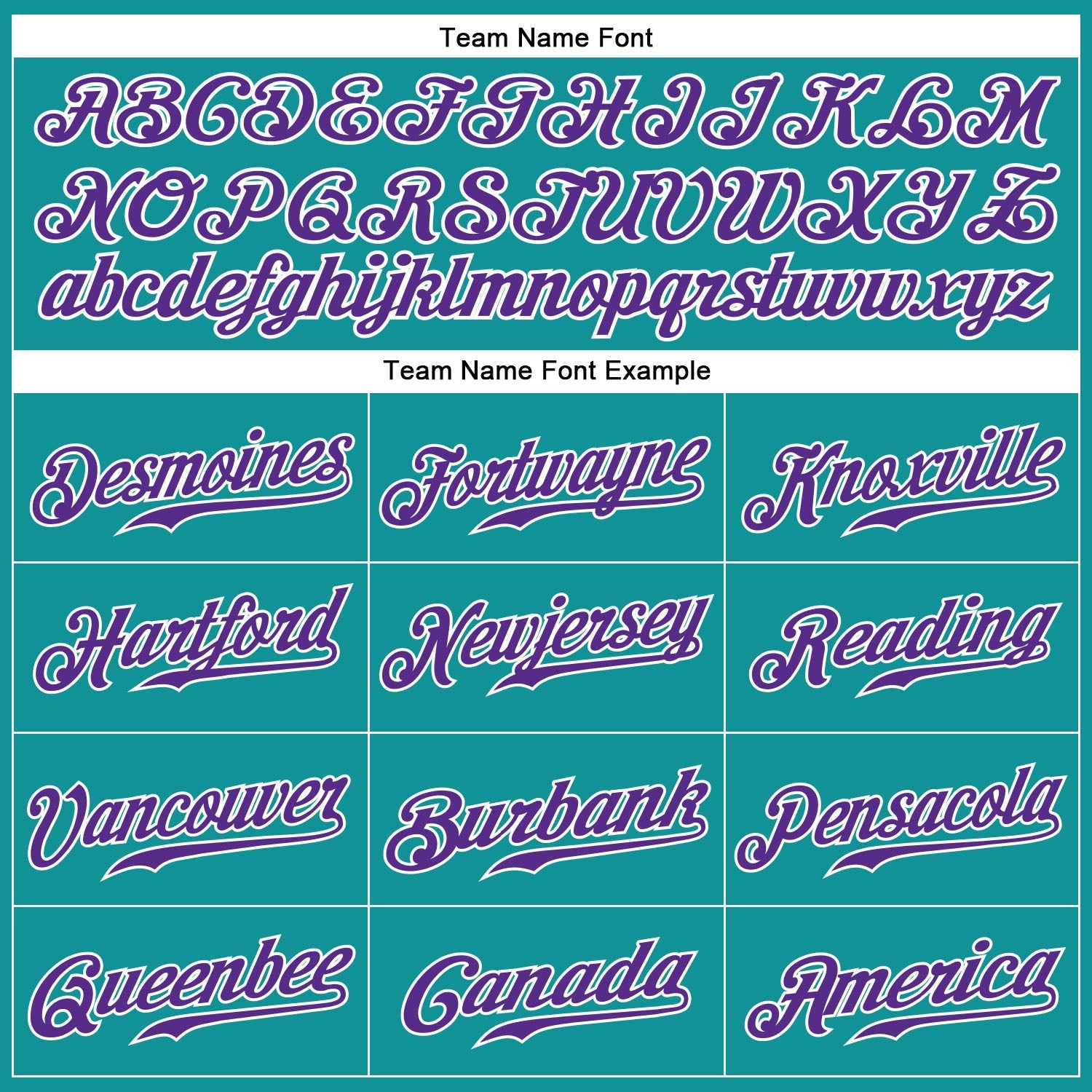Custom Teal White Pinstripe Purple-White Authentic Baseball Jersey - Sky-Custom