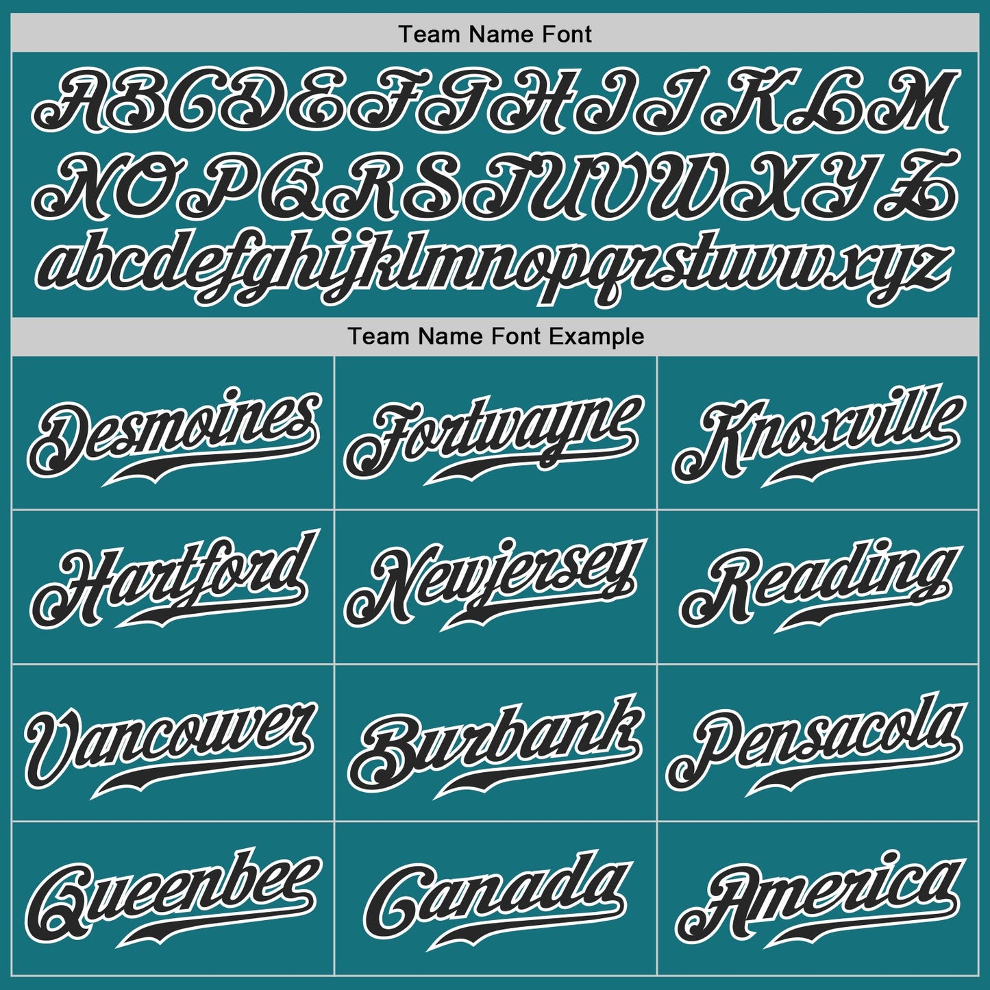 Custom Teal Black Pinstripe Black-White Authentic Baseball Jersey - Sky-Custom