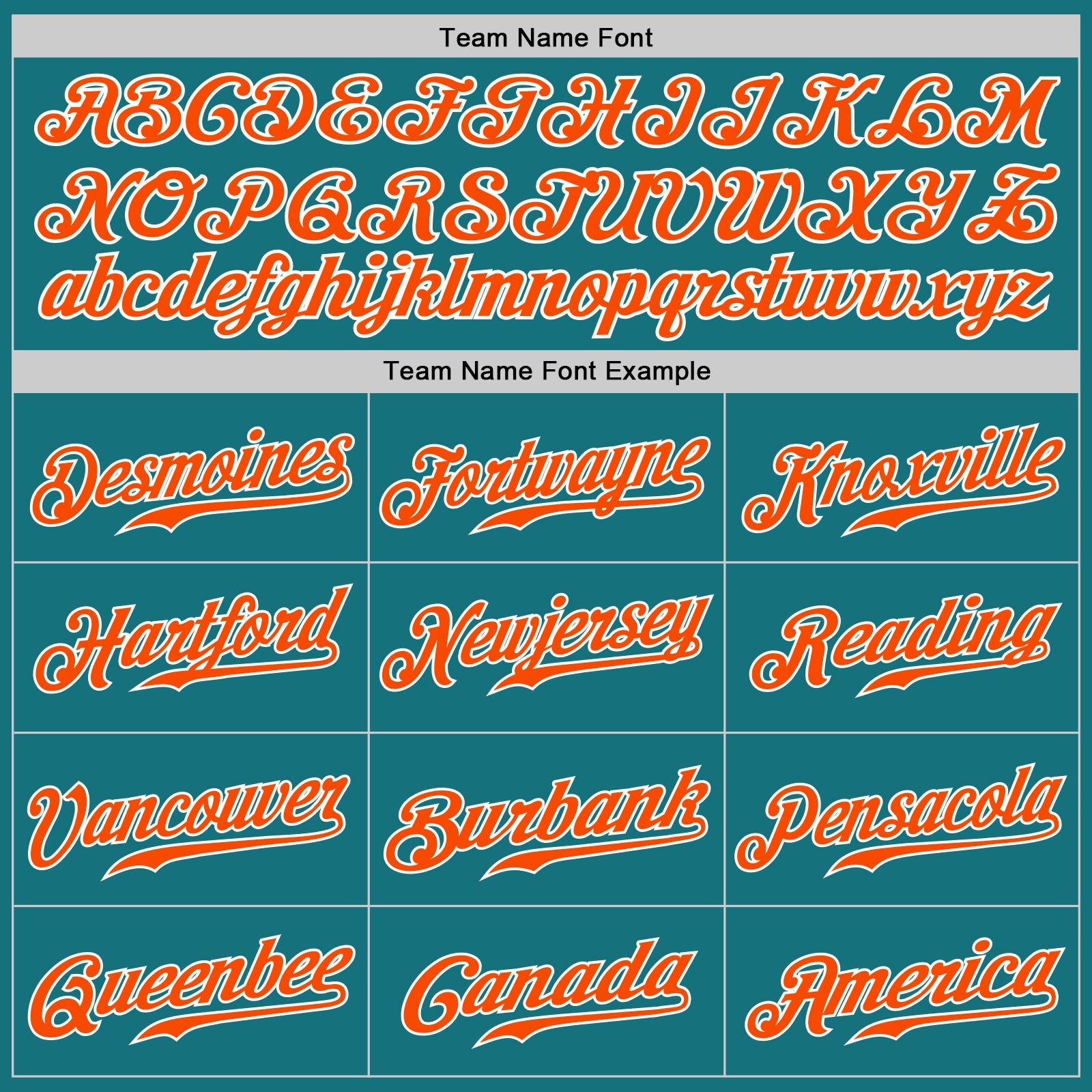 Custom Teal Orange-White Authentic Baseball Jersey - Sky-Custom
