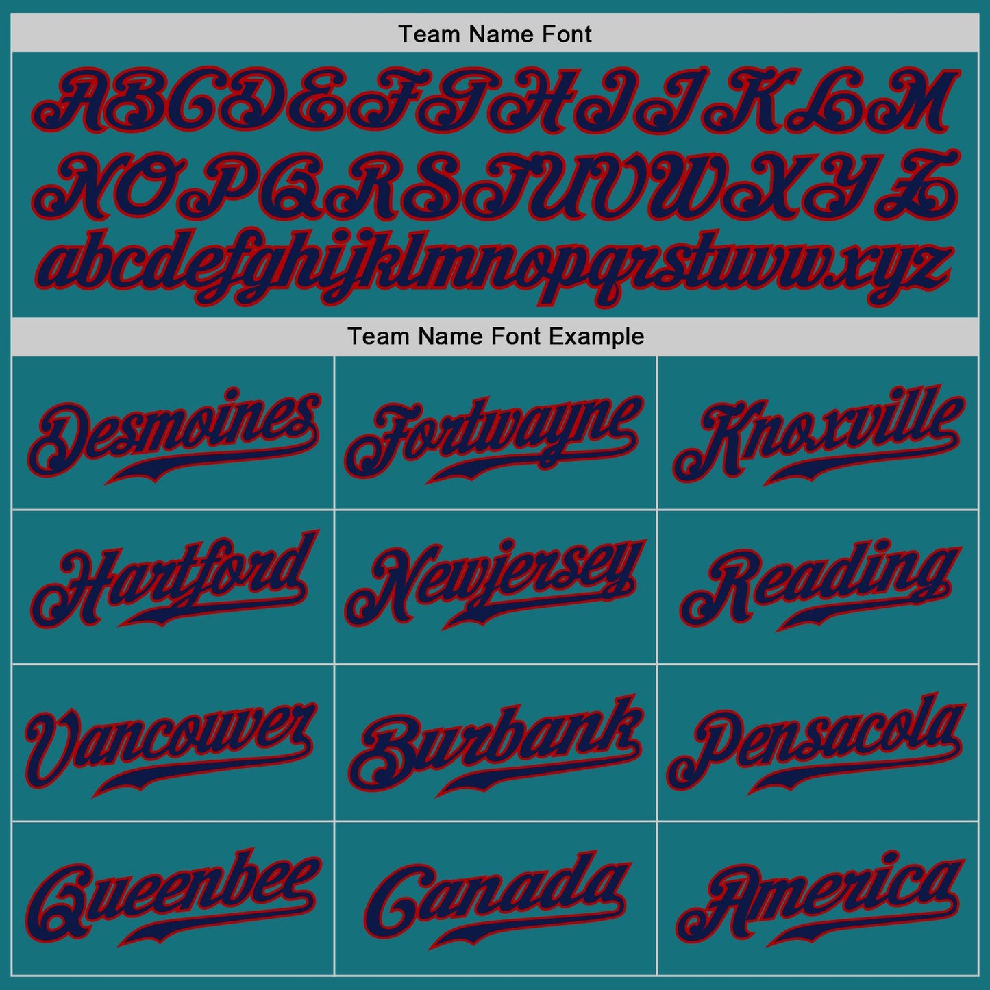 Custom Teal Navy-Red Authentic Baseball Jersey - Sky-Custom