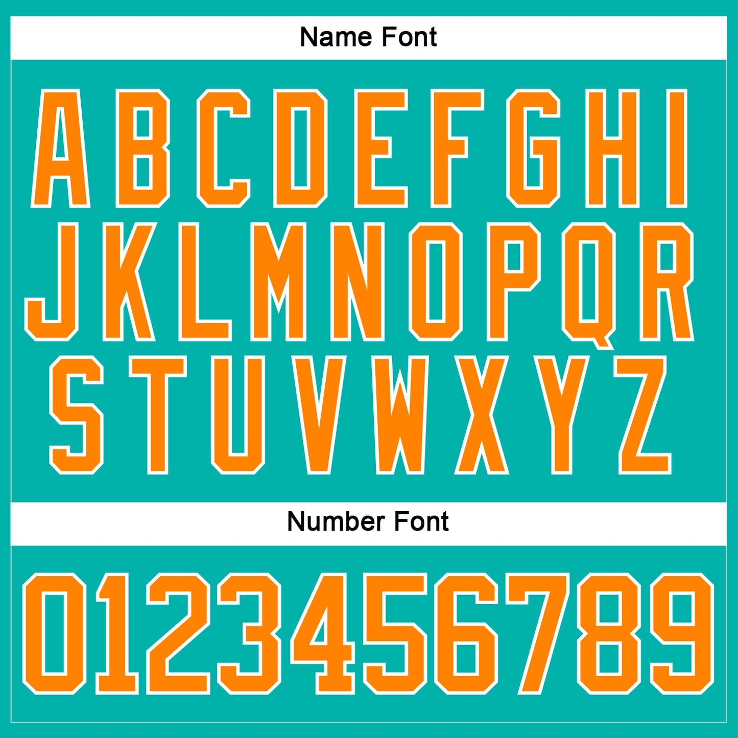 Custom Aqua Bay Orange-White Hockey Lace Neck Jersey - Sky-Custom
