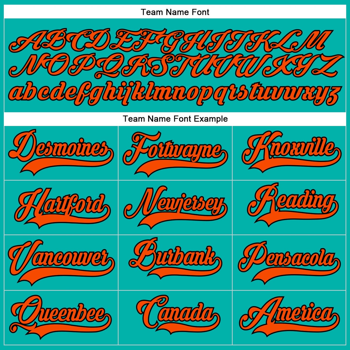Custom Aqua Orange-Black Hockey Lace Neck Jersey - Sky-Custom