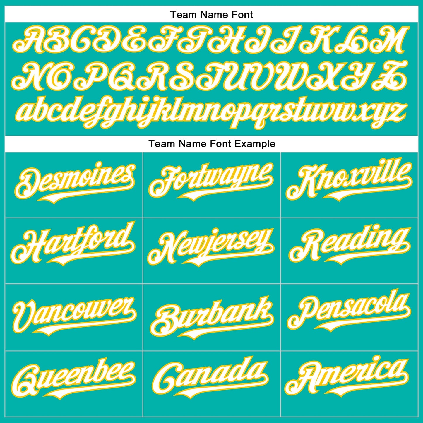 Custom Aqua White Pinstripe White-Yellow Authentic Baseball Jersey - Sky-Custom