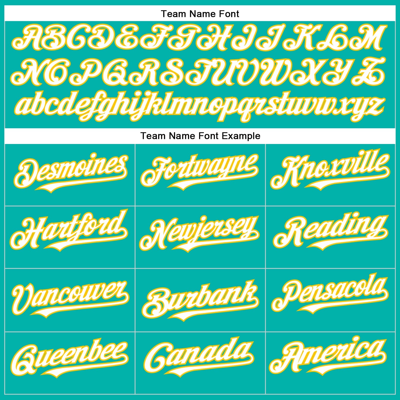 Custom Aqua White Pinstripe White-Yellow Authentic Baseball Jersey - Sky-Custom