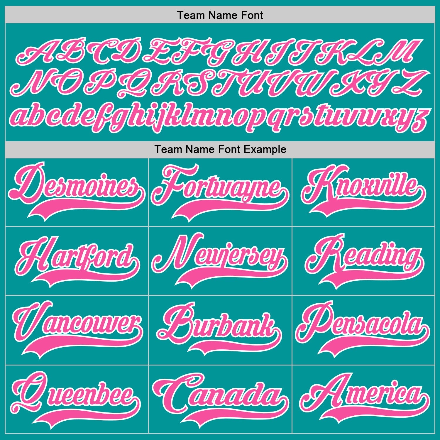 Custom Aqua Pink-White Hockey Jersey - Sky-Custom