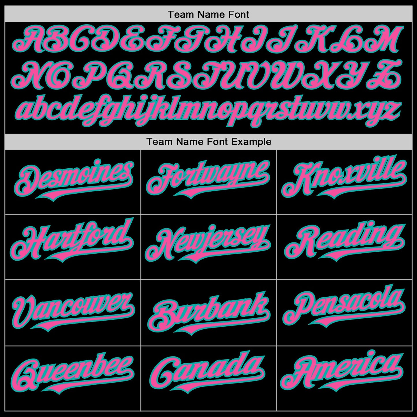 Custom Black Pink-Aqua 3 Colors Arm Shapes Authentic Baseball Jersey - Sky-Custom