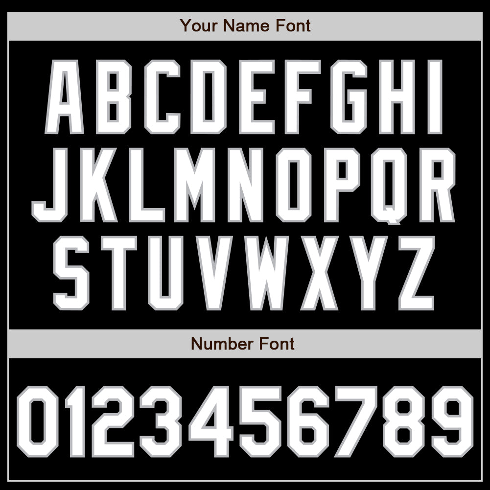 Custom Black White-Gray 3 Colors Arm Shapes Authentic Baseball Jersey - Sky-Custom