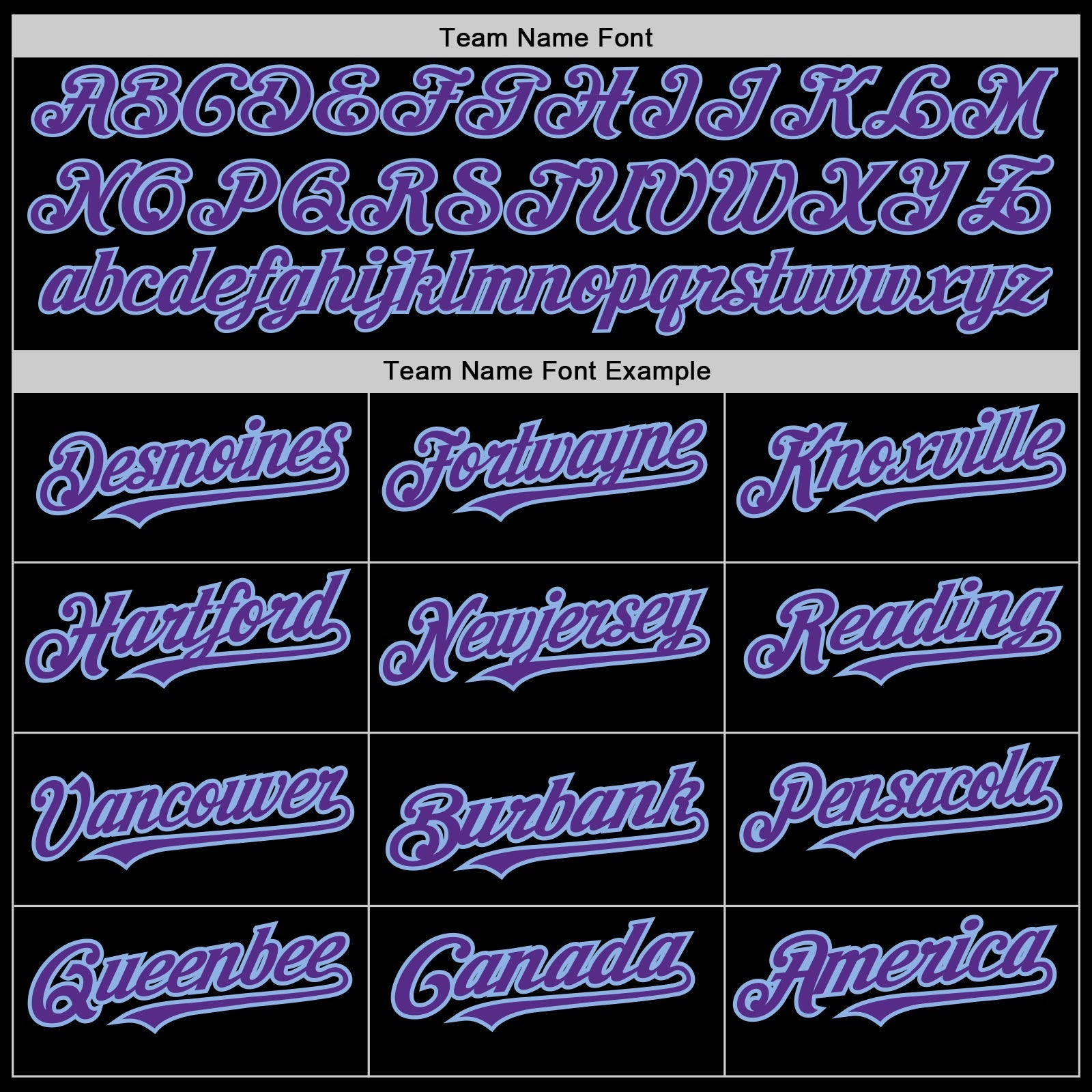 Custom Black Purple-Light Blue 3 Colors Arm Shapes Authentic Baseball Jersey - Sky-Custom