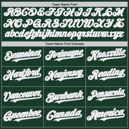 Custom Green White-Gray 3 Colors Arm Shapes Authentic Baseball Jersey - Sky-Custom