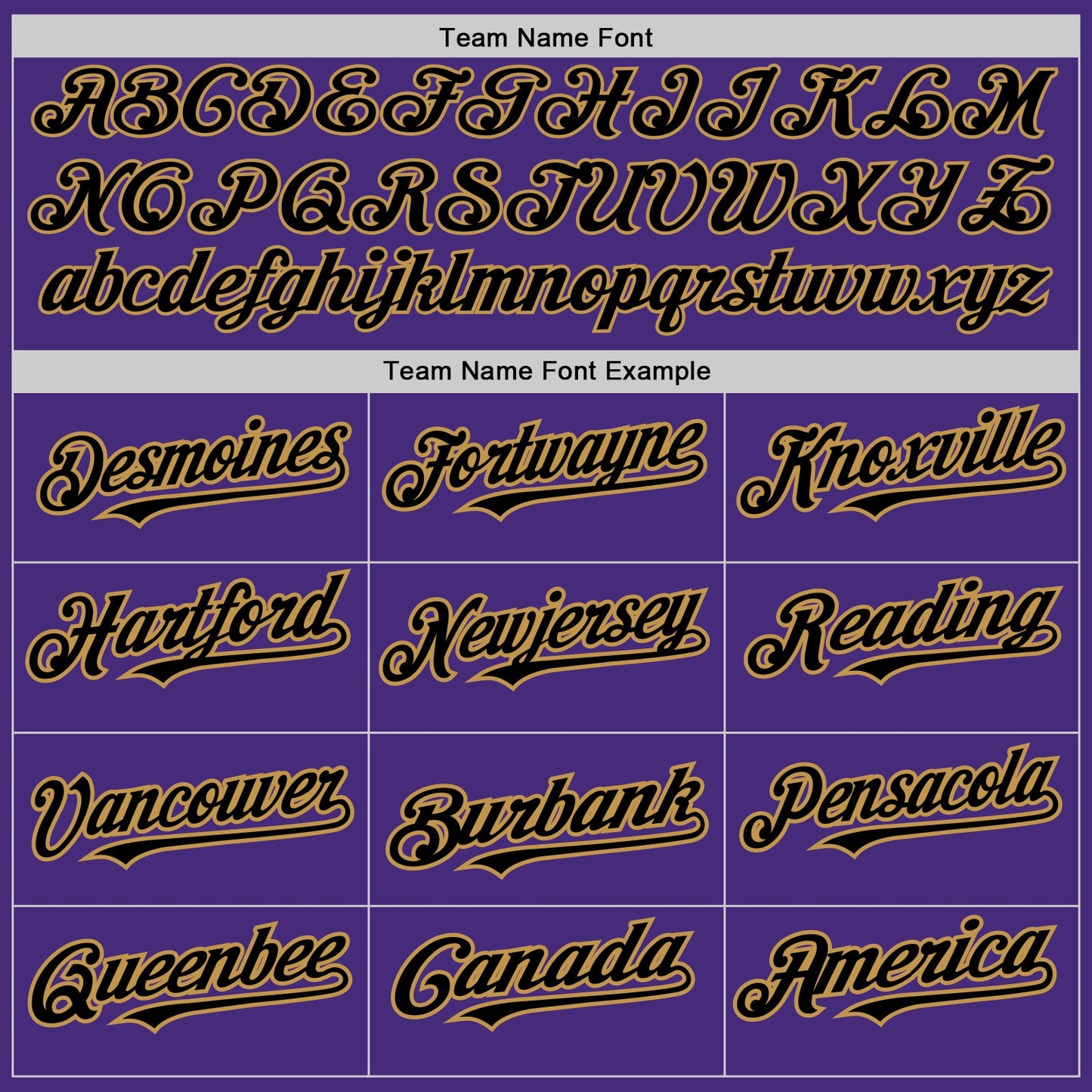 Custom Purple Black-Old Gold 3 Colors Arm Shapes Authentic Baseball Jersey - Sky-Custom