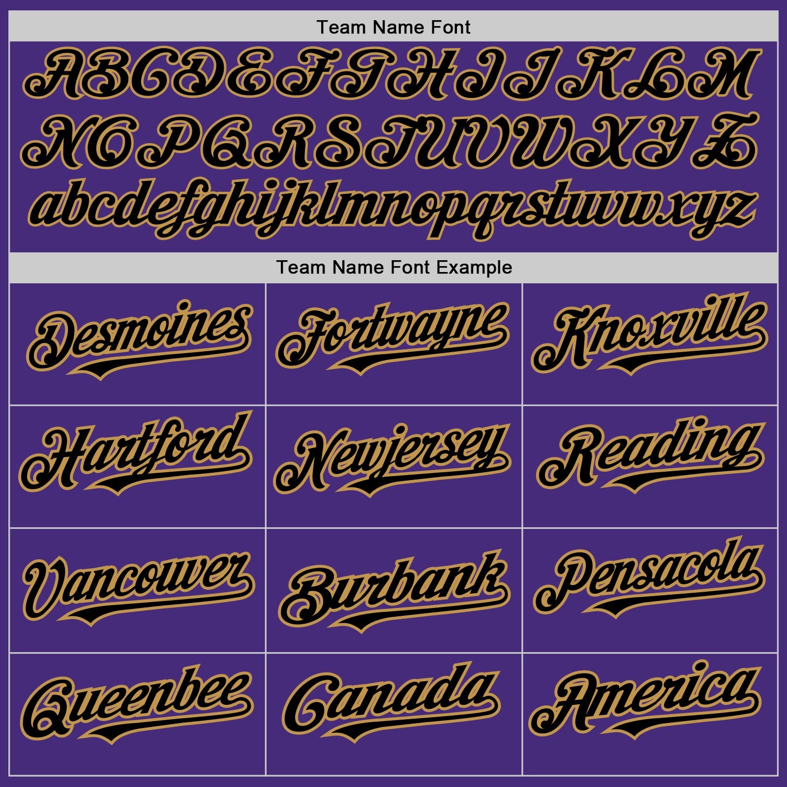 Custom Purple Black-Old Gold 3 Colors Arm Shapes Authentic Baseball Jersey - Sky-Custom