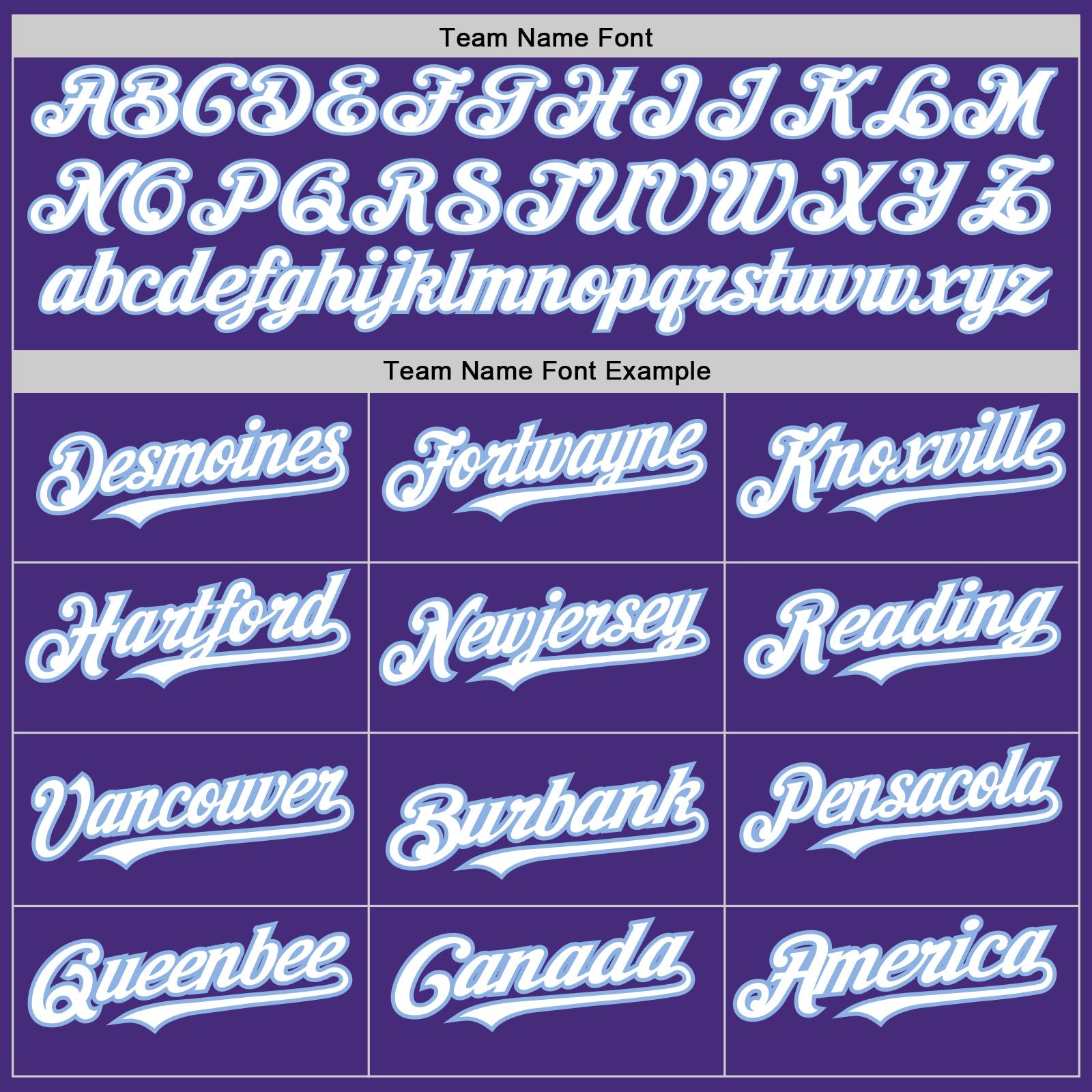 Custom Purple White-Light Blue 3 Colors Arm Shapes Authentic Baseball Jersey - Sky-Custom