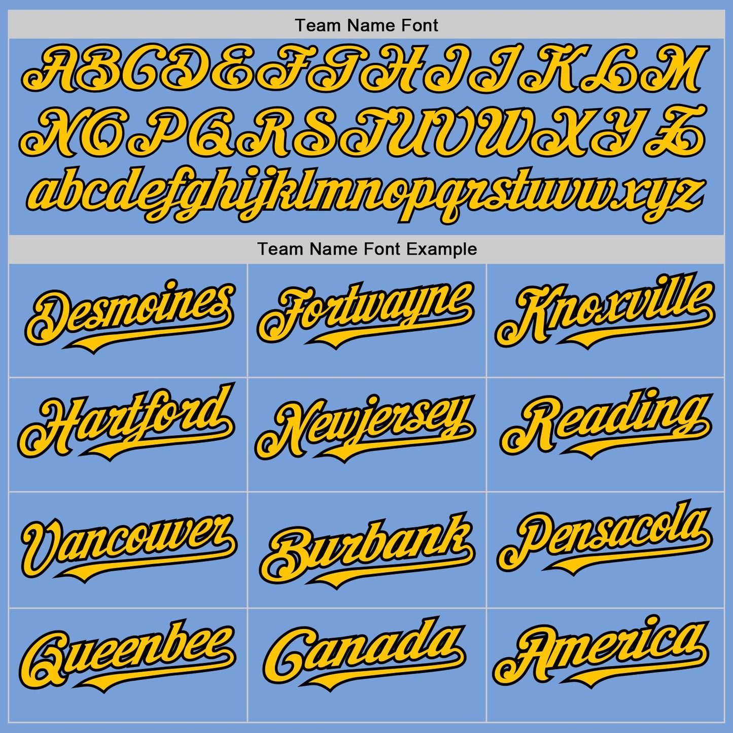 Custom Light Blue Yellow-Black 3 Colors Arm Shapes Authentic Baseball Jersey - Sky-Custom