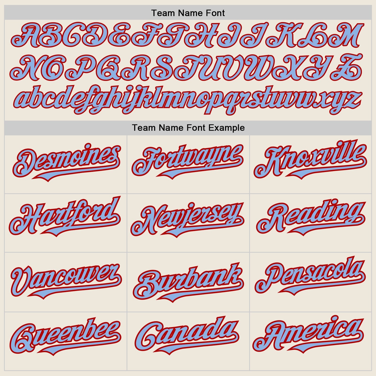 Custom Cream Light Blue-Red 3 Colors Arm Shapes Authentic Baseball Jersey - Sky-Custom
