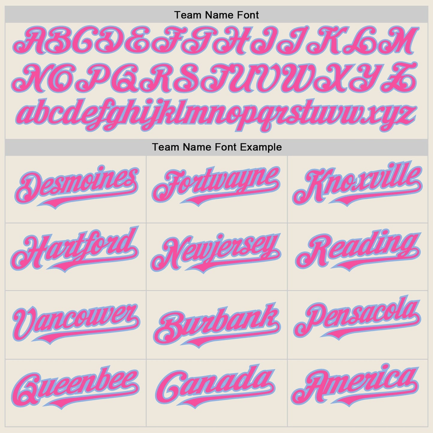 Custom Cream Pink-Light Blue 3 Colors Arm Shapes Authentic Baseball Jersey - Sky-Custom