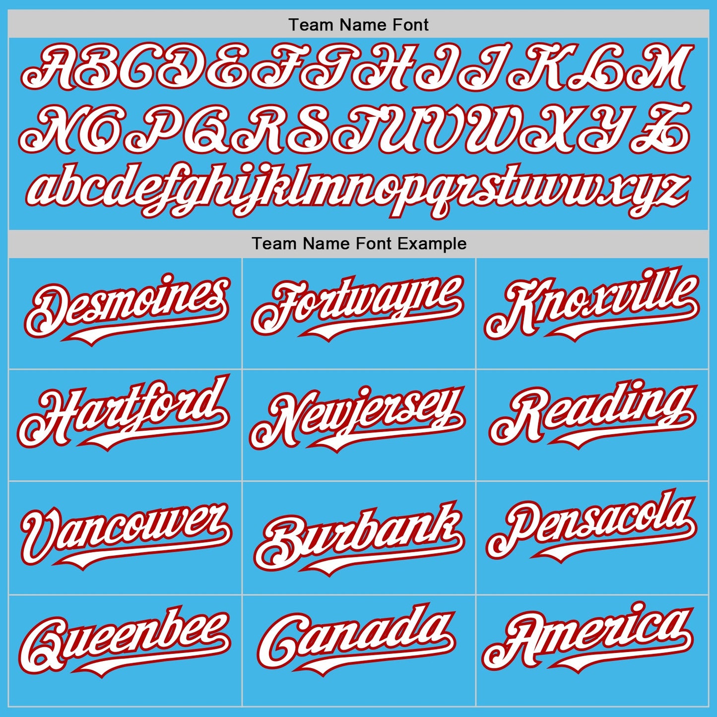 Custom Sky Blue White-Red 3 Colors Arm Shapes Authentic Baseball Jersey - Sky-Custom