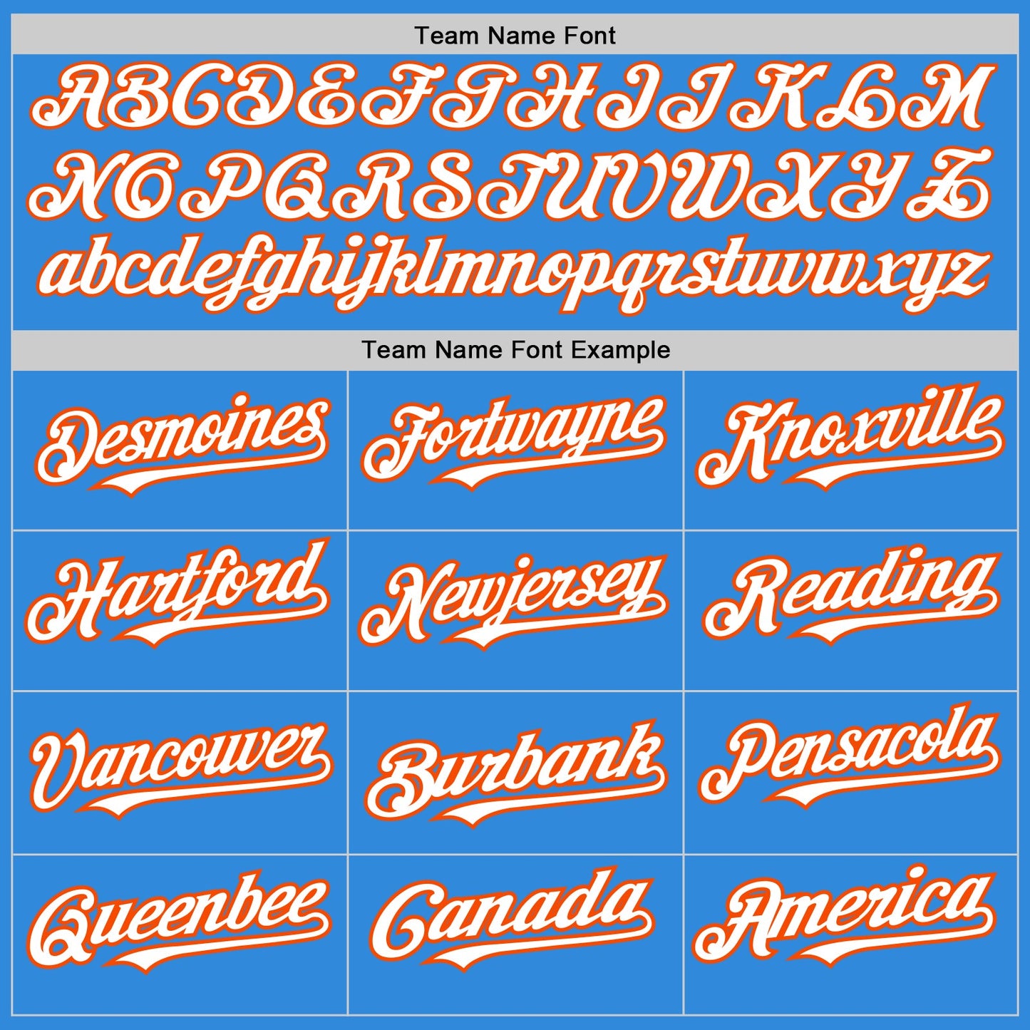 Custom Electric Blue White-Orange 3 Colors Arm Shapes Authentic Baseball Jersey - Sky-Custom