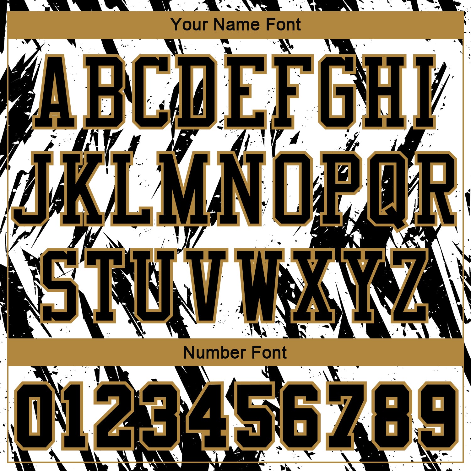 Custom White Black-Old Gold Round Neck Sublimation Basketball Suit Jersey - Sky-Custom