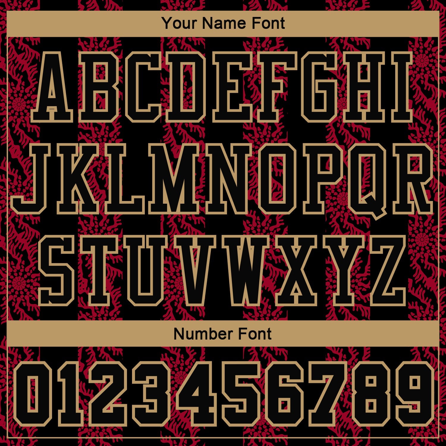 Custom Red Black-Old Gold Round Neck Sublimation Basketball Suit Jersey - Sky-Custom