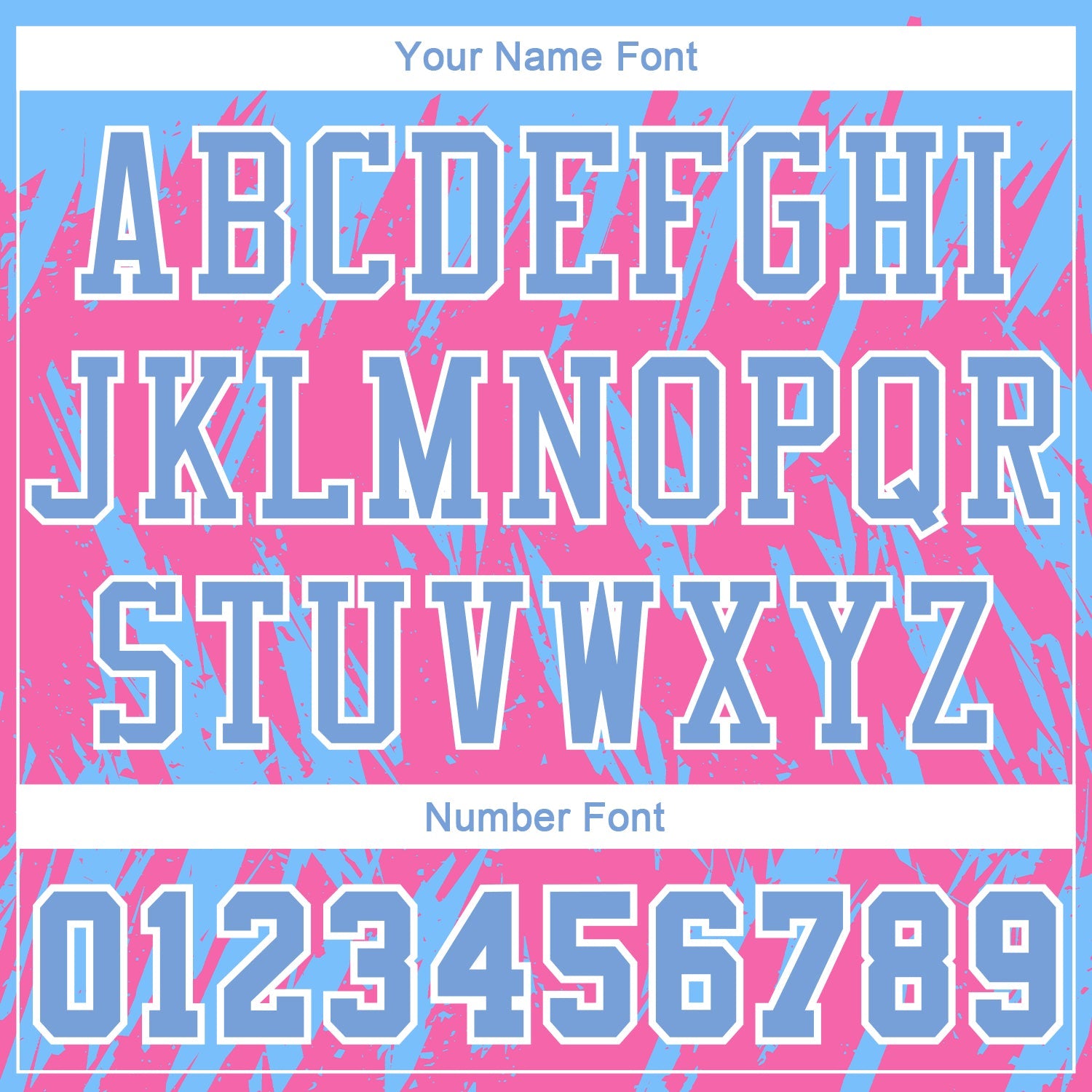 Custom Pink Light Blue-White Round Neck Sublimation Basketball Suit Jersey - Sky-Custom