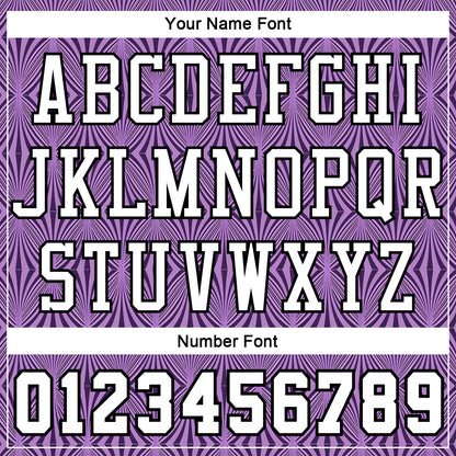 Custom Purple White-Black Round Neck Sublimation Basketball Suit Jersey - Sky-Custom