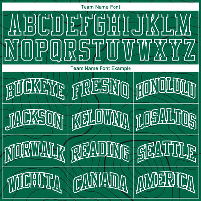 Custom Kelly Green White Round Neck Sublimation Basketball Suit Jersey - Sky-Custom