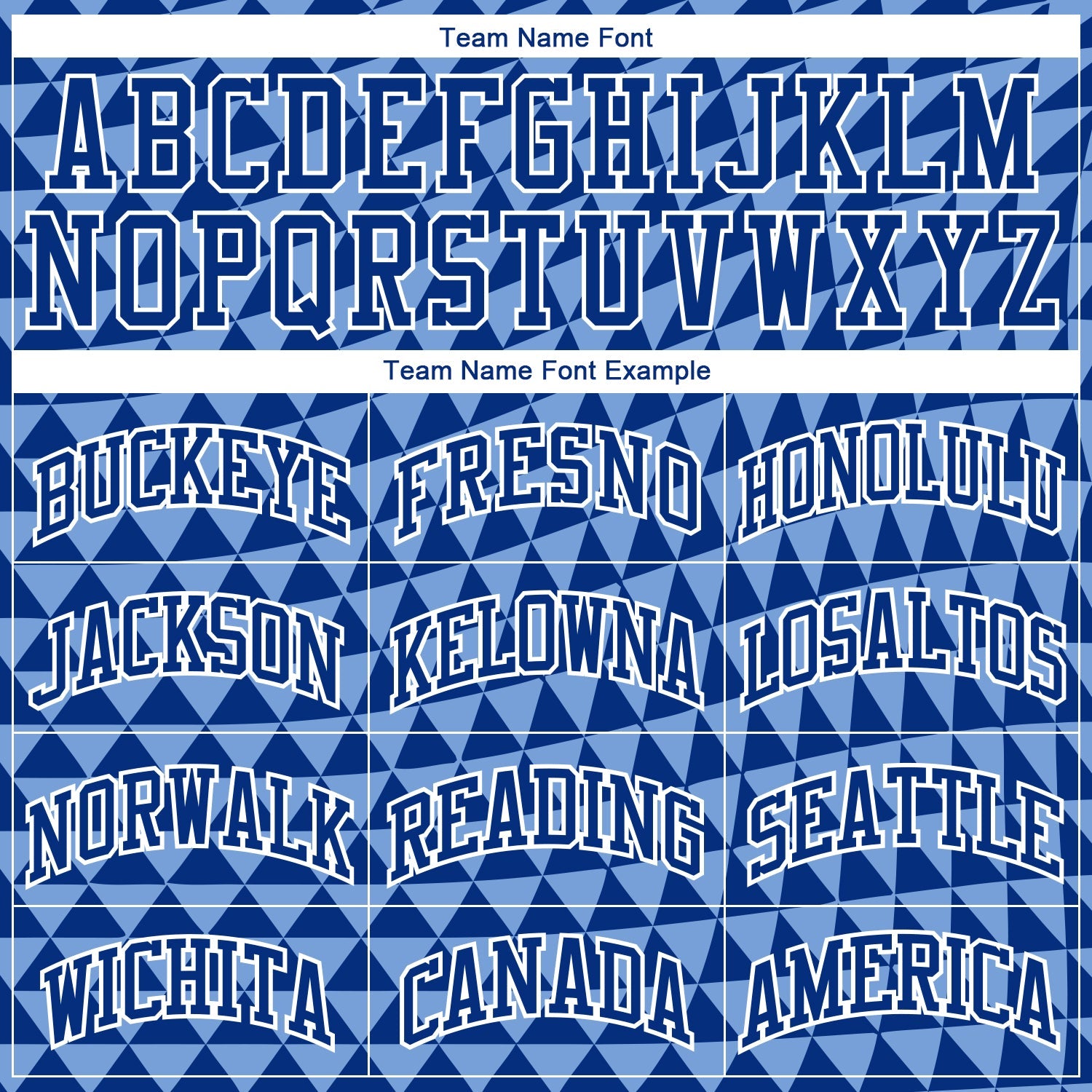 Custom Light Blue Royal-White Triangle Shapes Round Neck Sublimation Basketball Suit Jersey - Sky-Custom