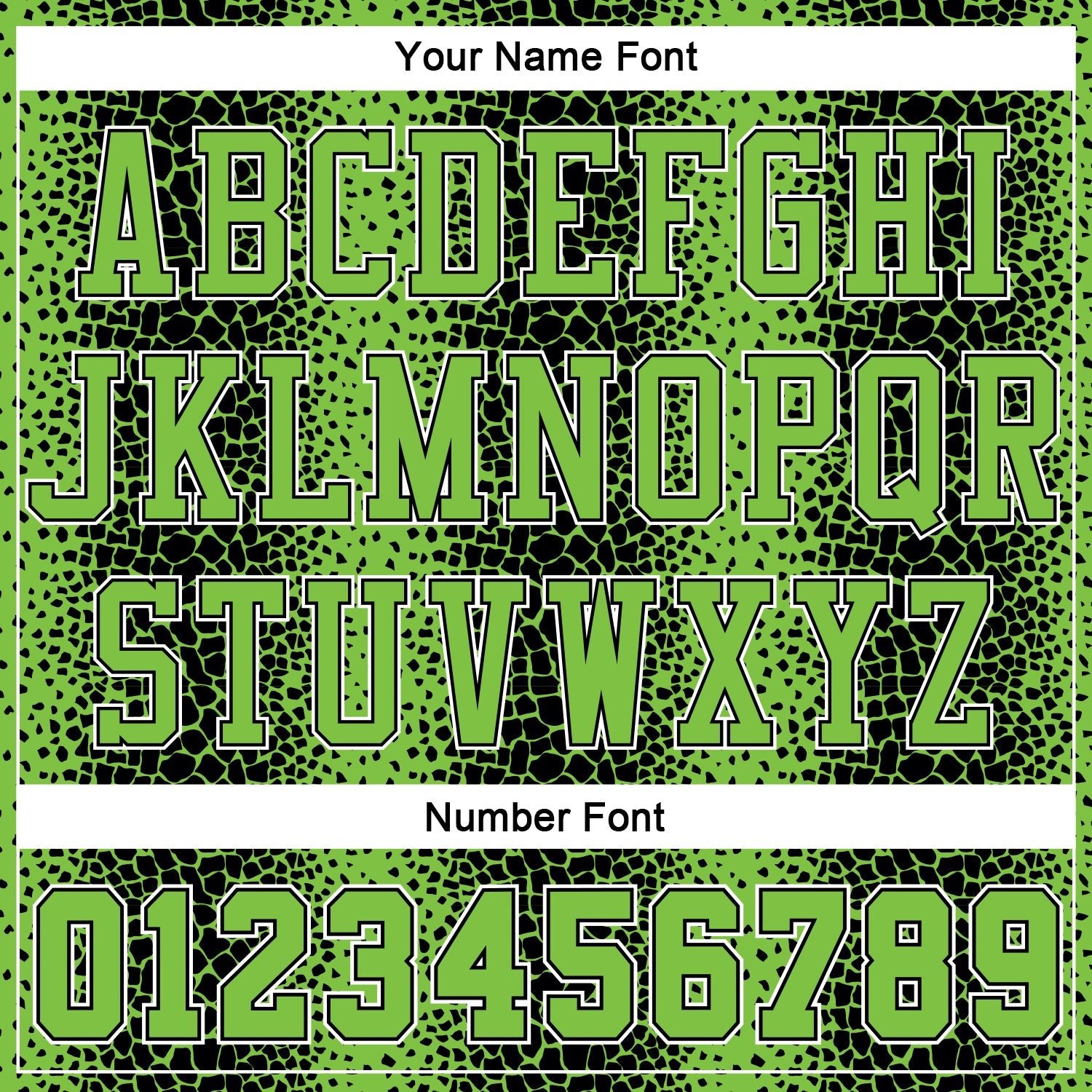 Custom Black Neon Green-White Animal Fur Print Round Neck Sublimation Basketball Suit Jersey - Sky-Custom