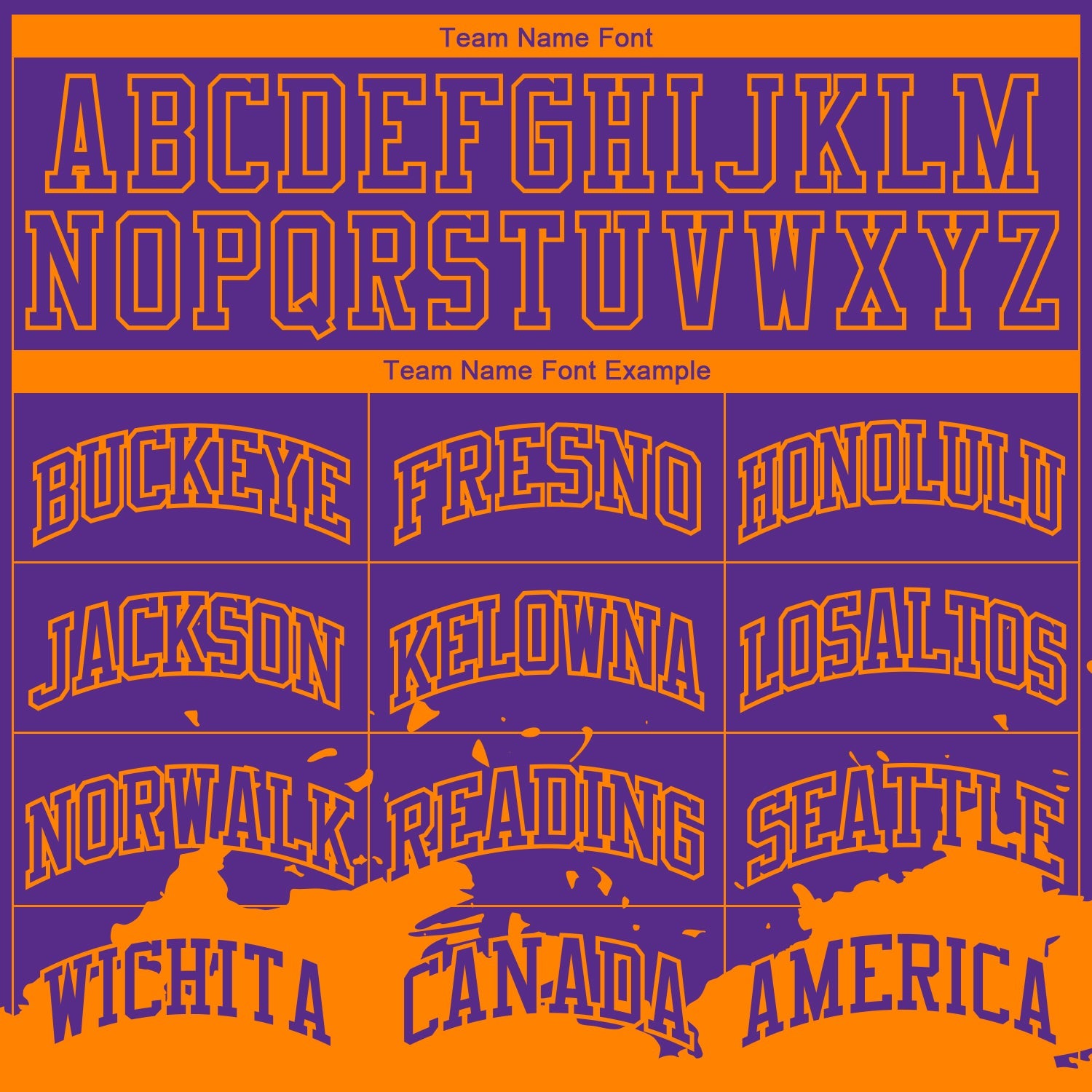 Custom Purple Bay Orange Color Splash Round Neck Sublimation Basketball Suit Jersey - Sky-Custom
