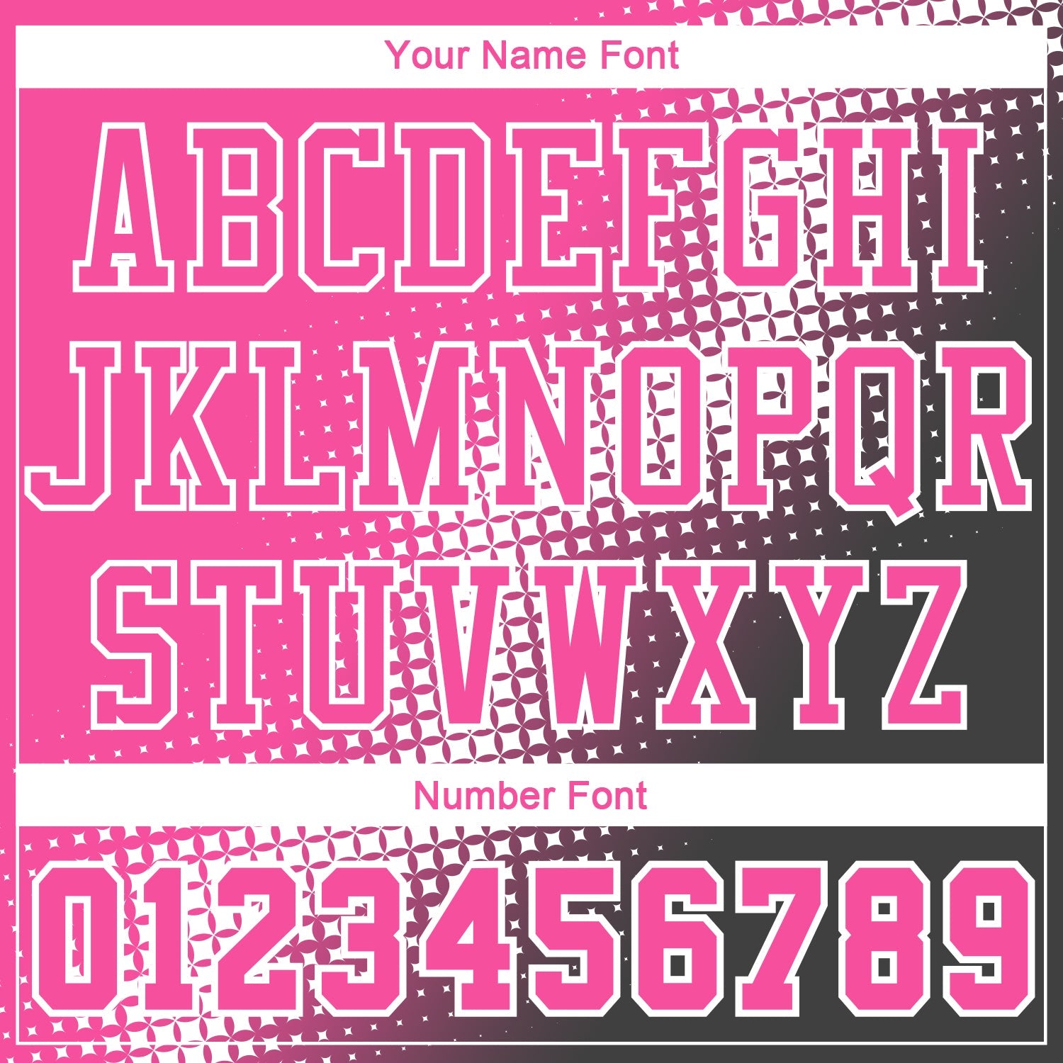 Custom Black Pink-White Gradient Two Tone Diamond Shape Round Neck Sublimation Basketball Suit Jersey - Sky-Custom