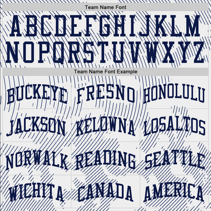 Custom White Navy Curve Lines Round Neck Sublimation Basketball Suit Jersey - Sky-Custom