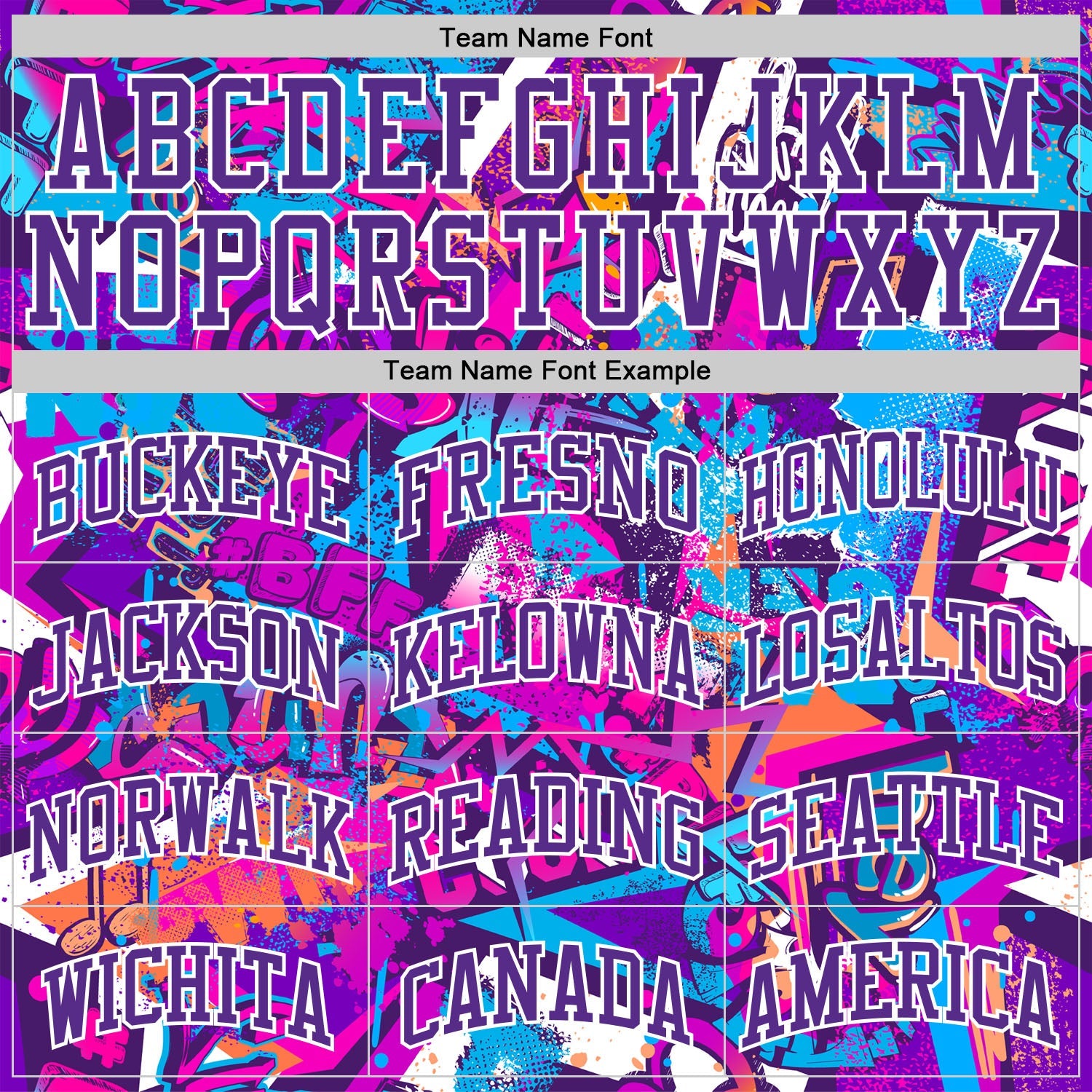 Custom Graffiti Pattern Purple-White Splash Round Neck Sublimation Basketball Suit Jersey - Sky-Custom