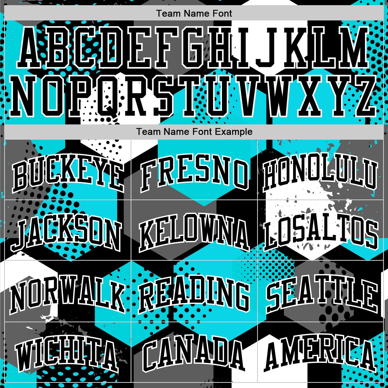 Custom Aqua Black-White Geometric Shape Round Neck Sublimation Basketball Suit Jersey - Sky-Custom