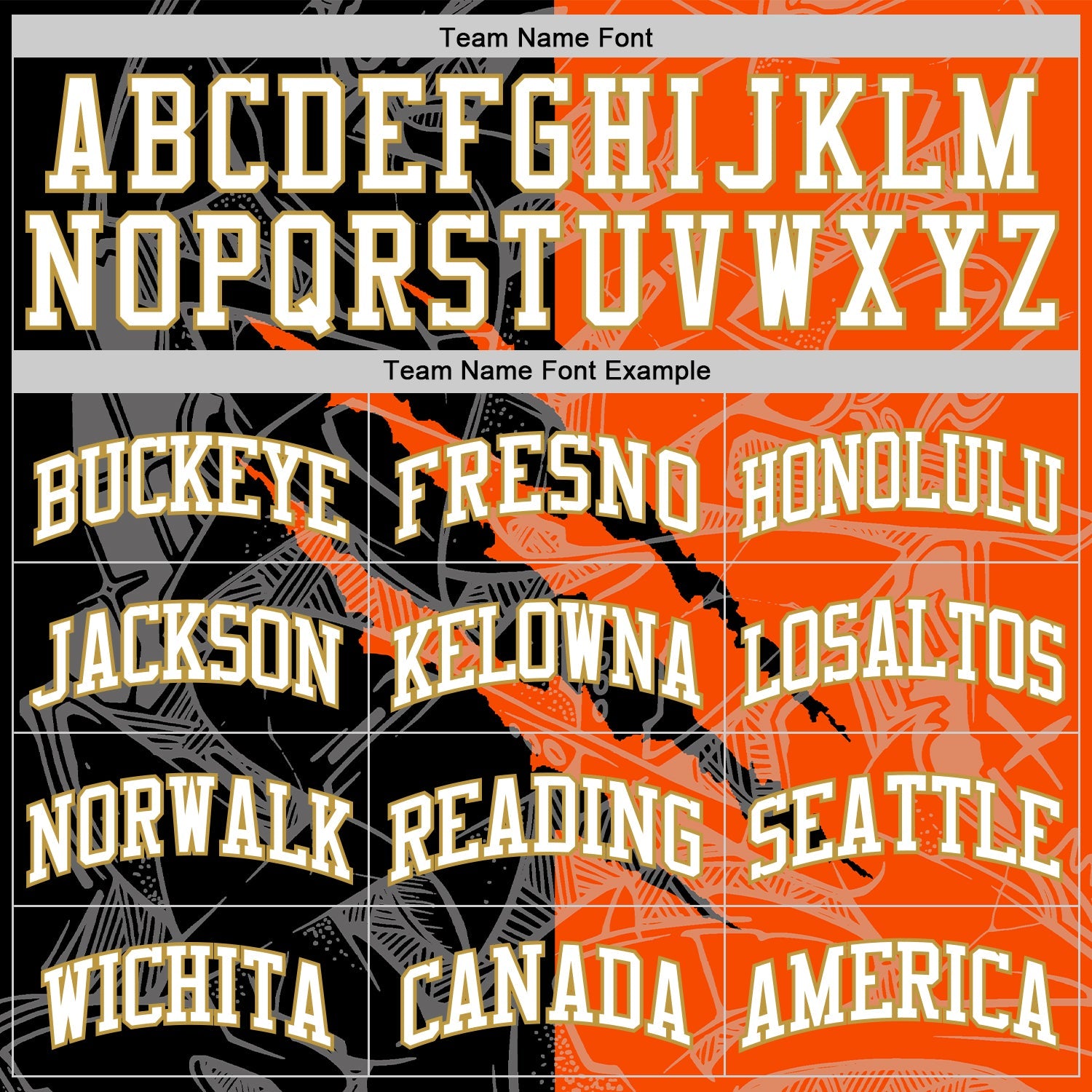 Custom Graffiti Pattern White Black Orange-Old Gold Scratch Round Neck Sublimation Basketball Suit Jersey - Sky-Custom