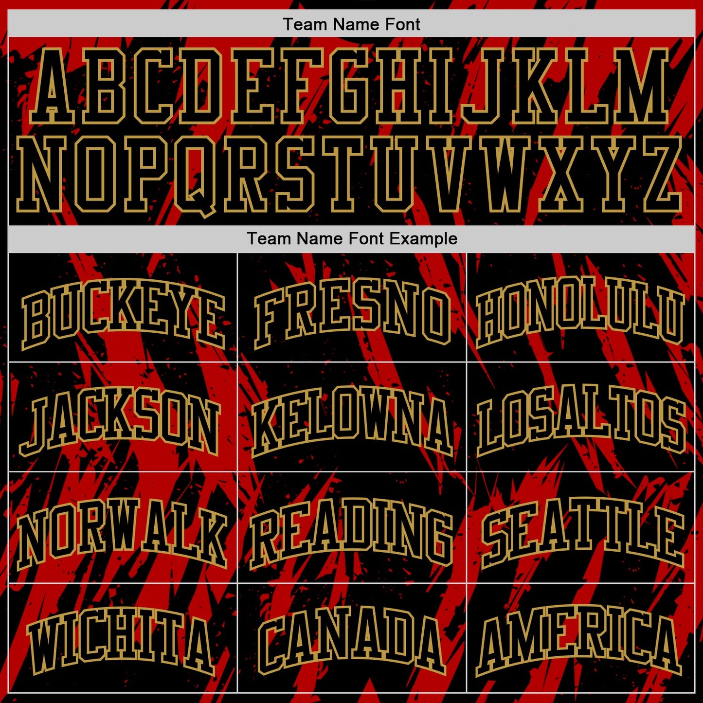 Custom Black Red-Old Gold Splash Round Neck Sublimation Basketball Suit Jersey - Sky-Custom
