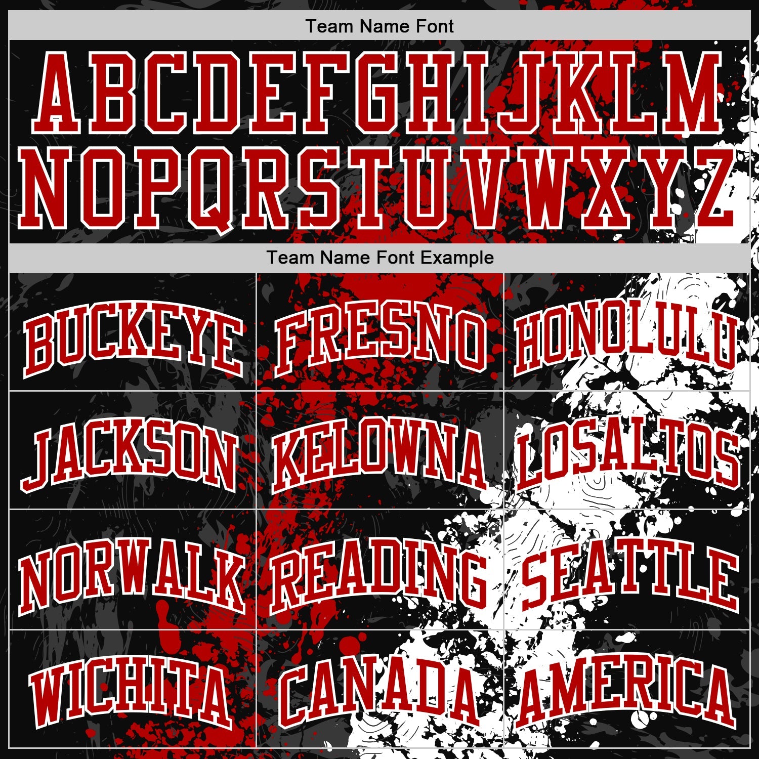 Custom Black Red-White Splash Round Neck Sublimation Basketball Suit Jersey - Sky-Custom