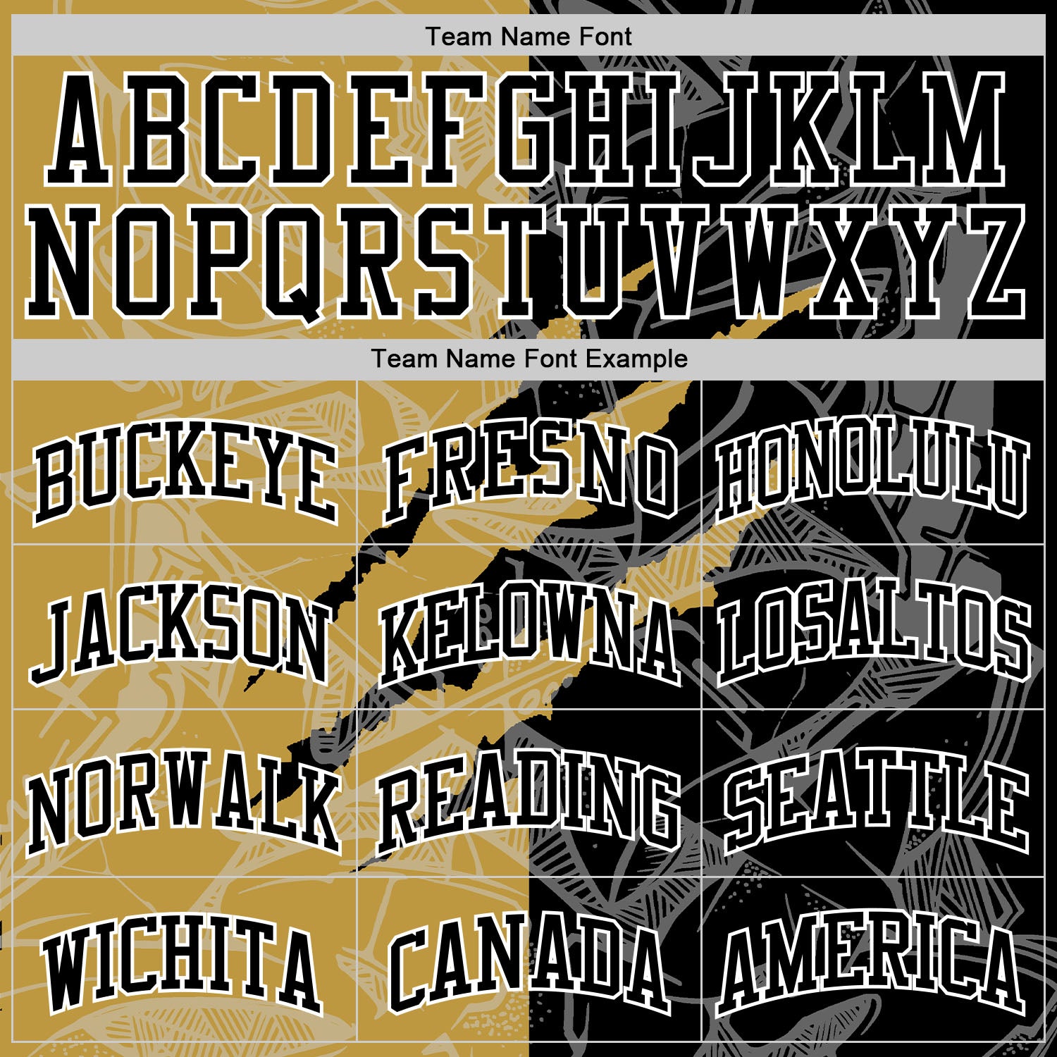 Custom Graffiti Pattern Black Old Gold-White Scratch Round Neck Sublimation Basketball Suit Jersey - Sky-Custom