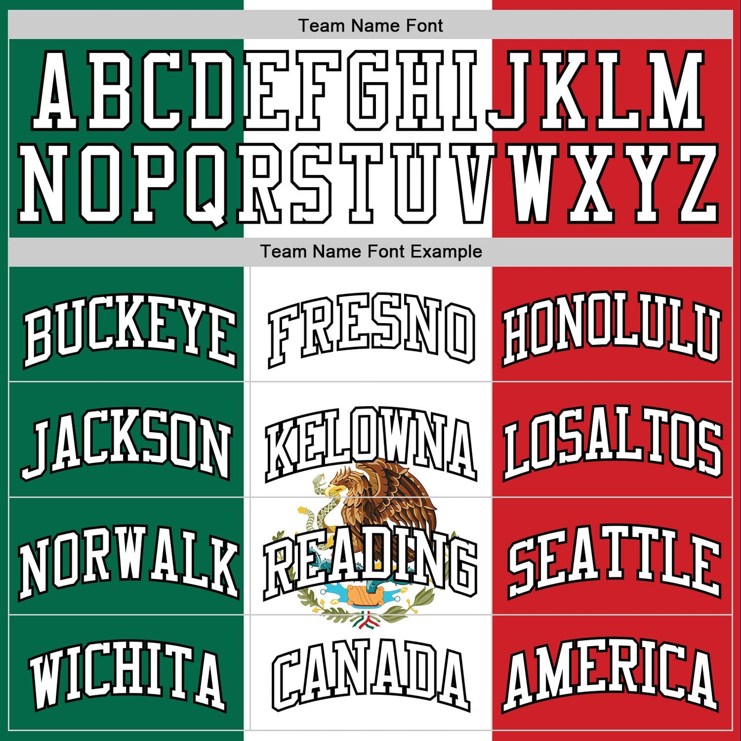Custom Kelly Green White Red-Black Mexican Flag Round Neck Sublimation Basketball Suit Jersey - Sky-Custom