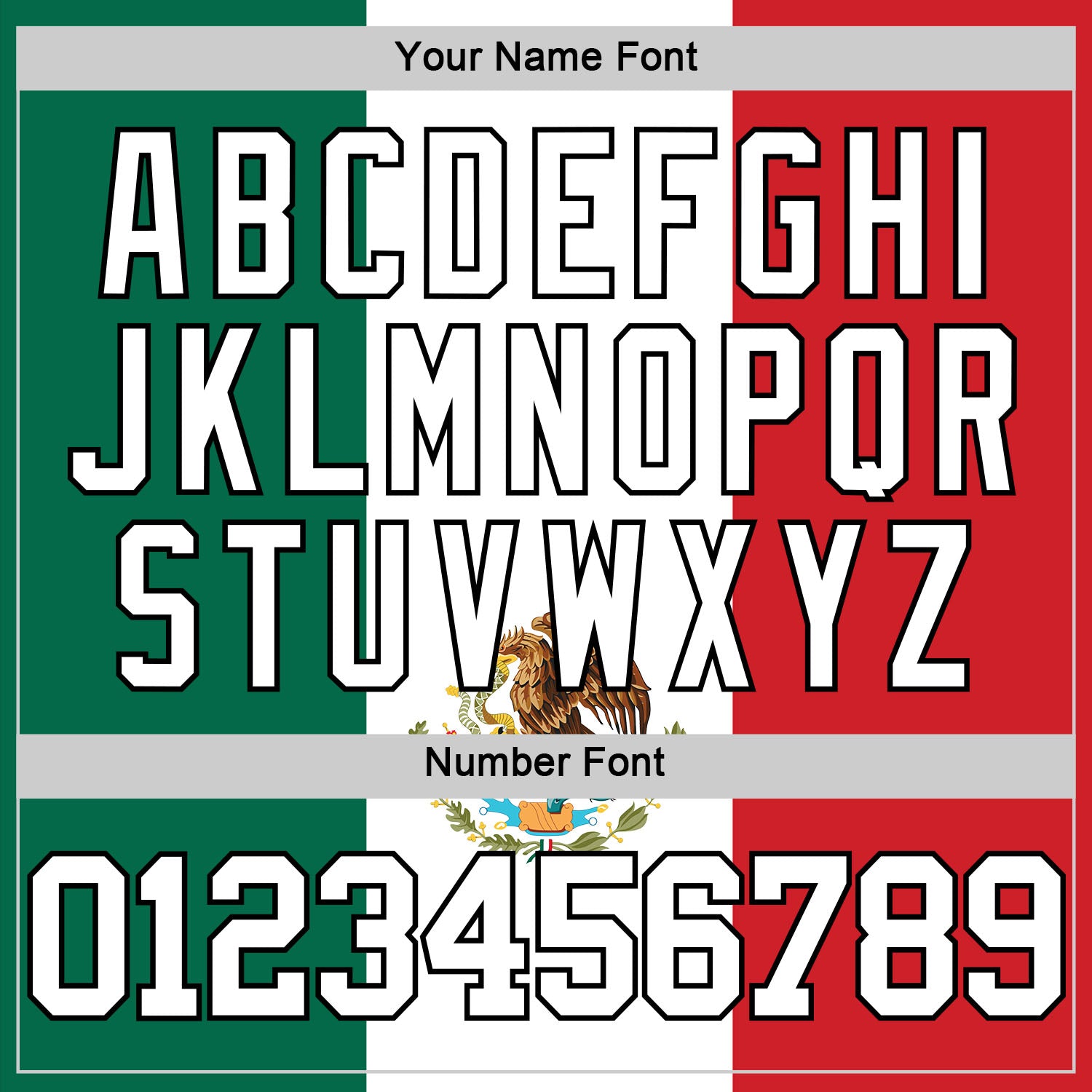 Custom Kelly Green White Red-Black Mexican Flag Round Neck Sublimation Basketball Suit Jersey - Sky-Custom